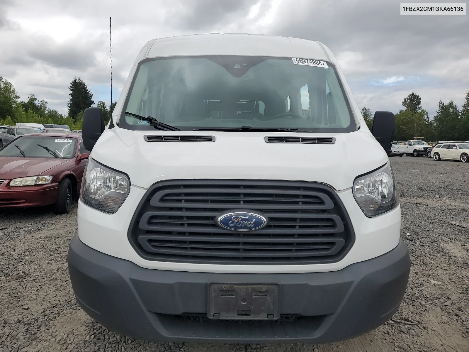 1FBZX2CM1GKA66136 2016 Ford Transit T-350