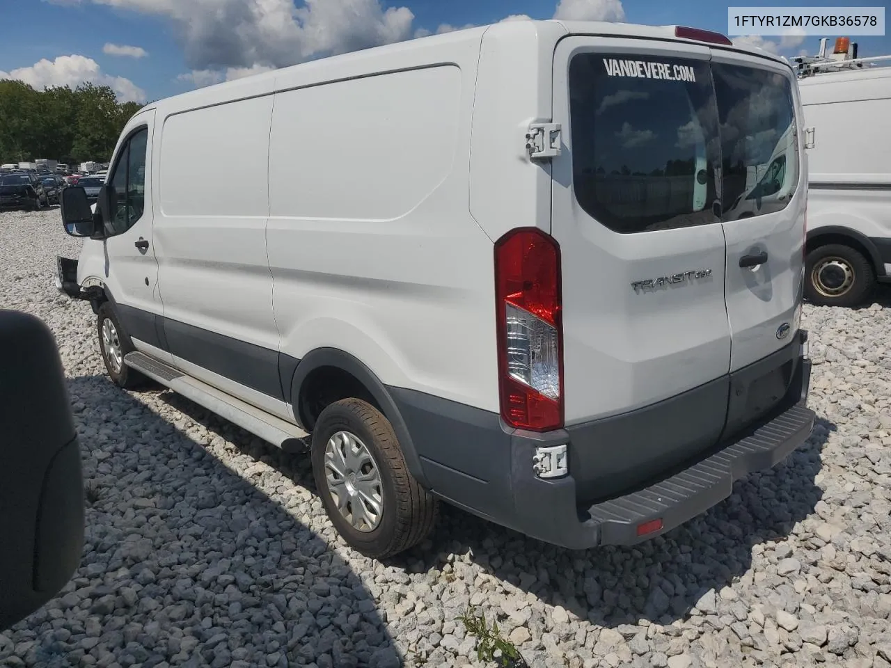 2016 Ford Transit T-250 VIN: 1FTYR1ZM7GKB36578 Lot: 67418894