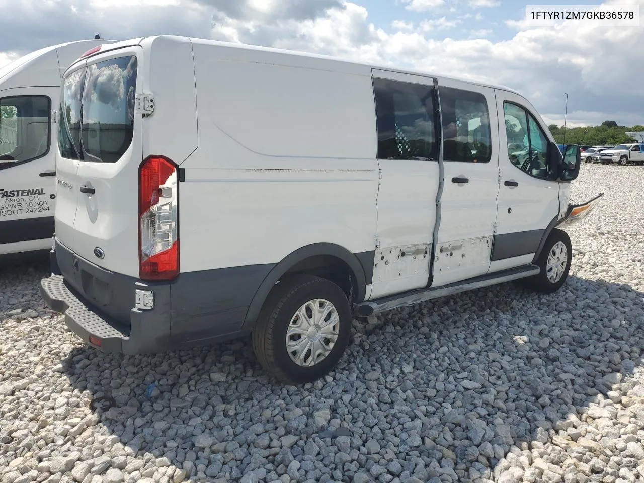 2016 Ford Transit T-250 VIN: 1FTYR1ZM7GKB36578 Lot: 67418894