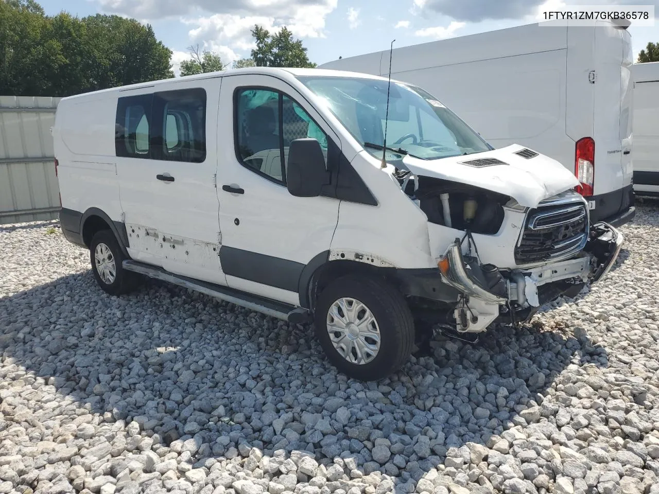 2016 Ford Transit T-250 VIN: 1FTYR1ZM7GKB36578 Lot: 67418894