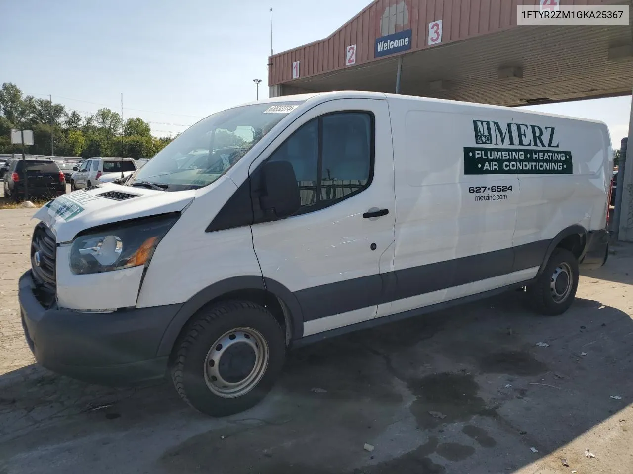 1FTYR2ZM1GKA25367 2016 Ford Transit T-250