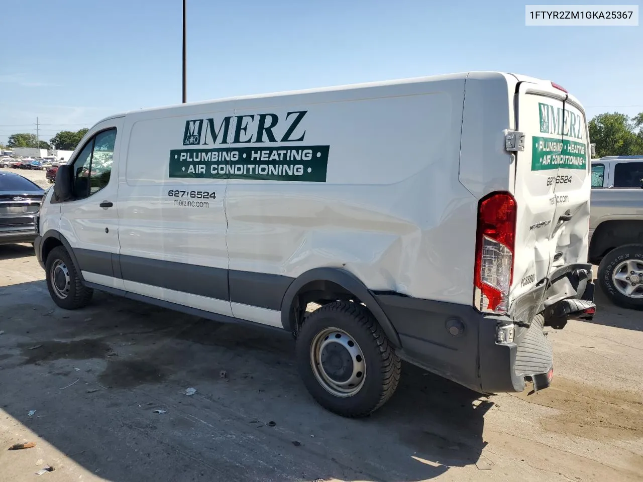 1FTYR2ZM1GKA25367 2016 Ford Transit T-250