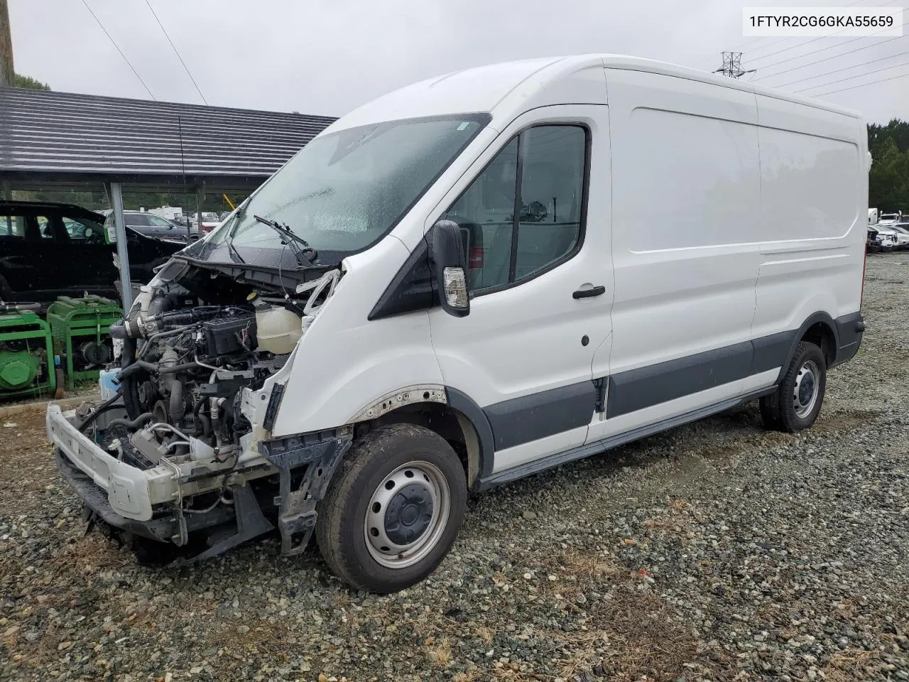 1FTYR2CG6GKA55659 2016 Ford Transit T-250