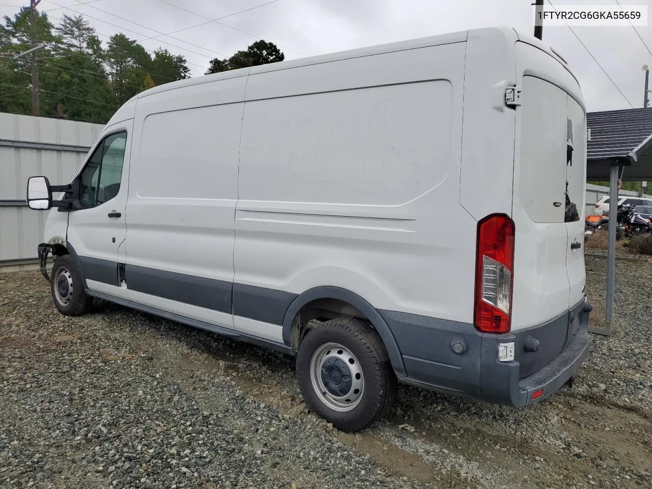 1FTYR2CG6GKA55659 2016 Ford Transit T-250