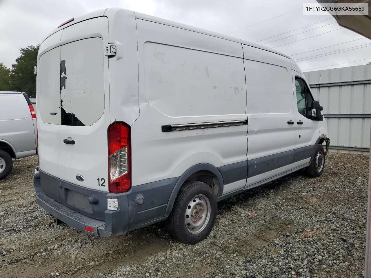 1FTYR2CG6GKA55659 2016 Ford Transit T-250