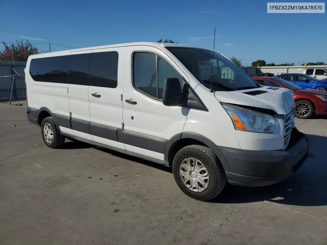 2016 Ford Transit T-350 VIN: 1FBZX2ZM1GKA78570 Lot: 69200664