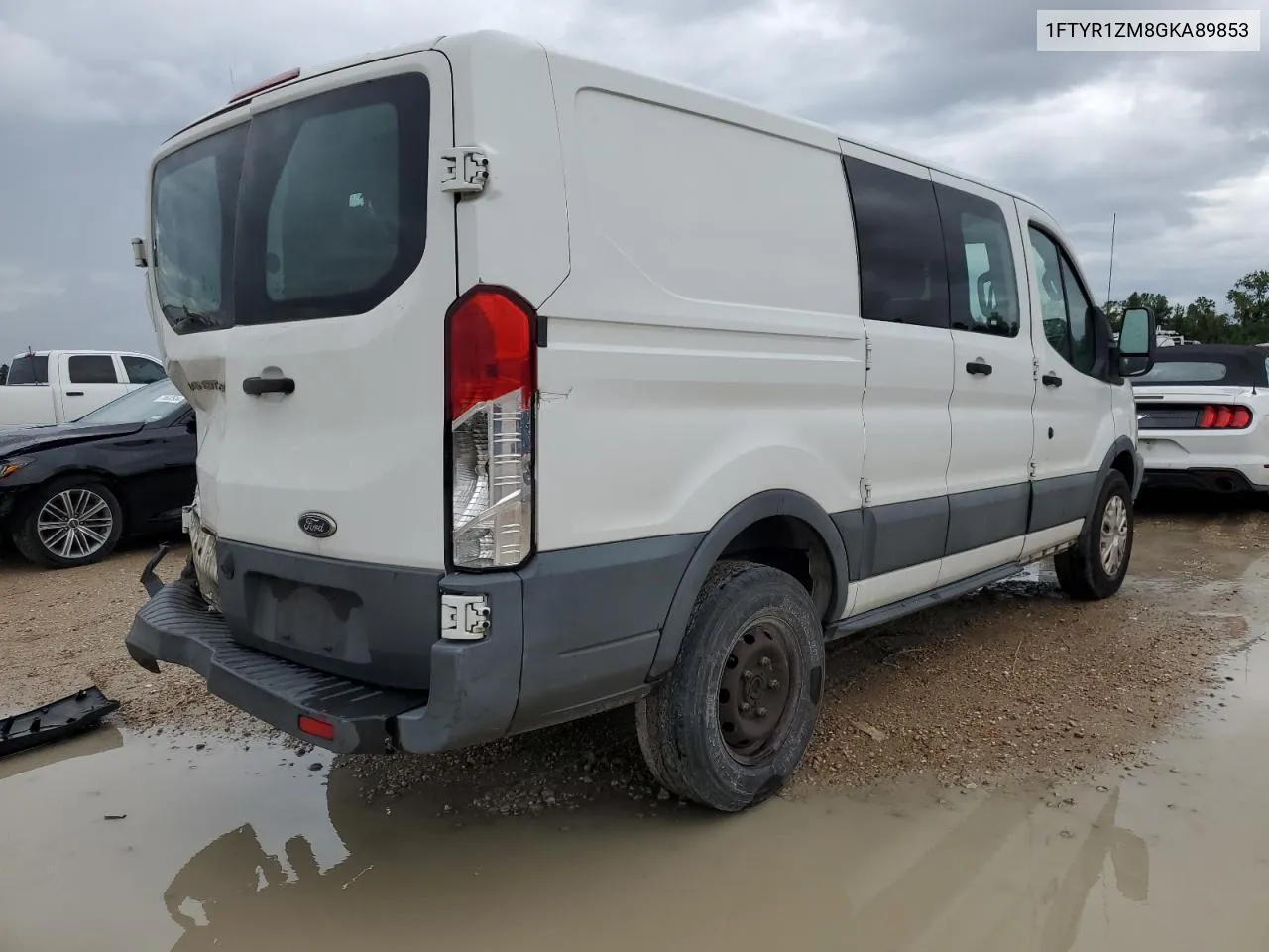 2016 Ford Transit T-250 VIN: 1FTYR1ZM8GKA89853 Lot: 69234554