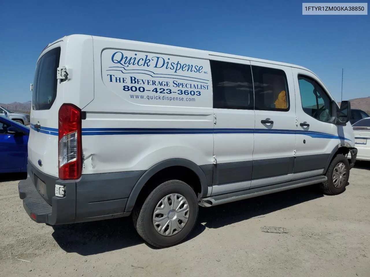 1FTYR1ZM0GKA38850 2016 Ford Transit T-250