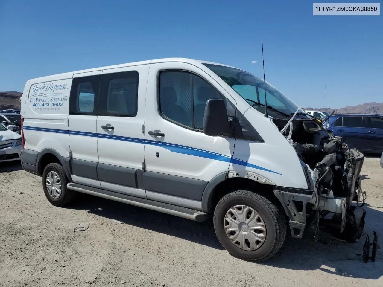 1FTYR1ZM0GKA38850 2016 Ford Transit T-250