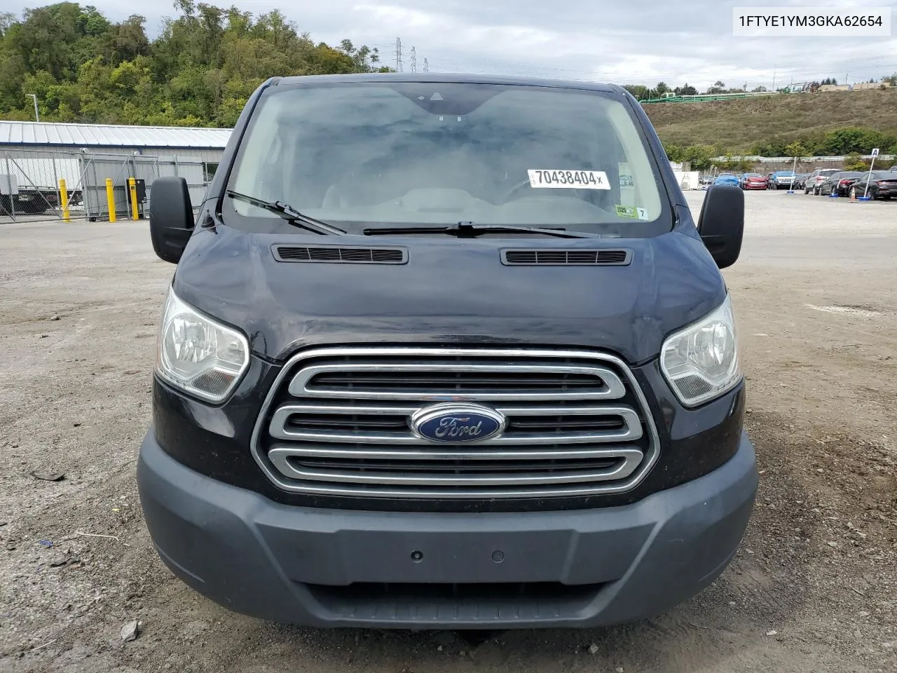 2016 Ford Transit T-150 VIN: 1FTYE1YM3GKA62654 Lot: 70438404