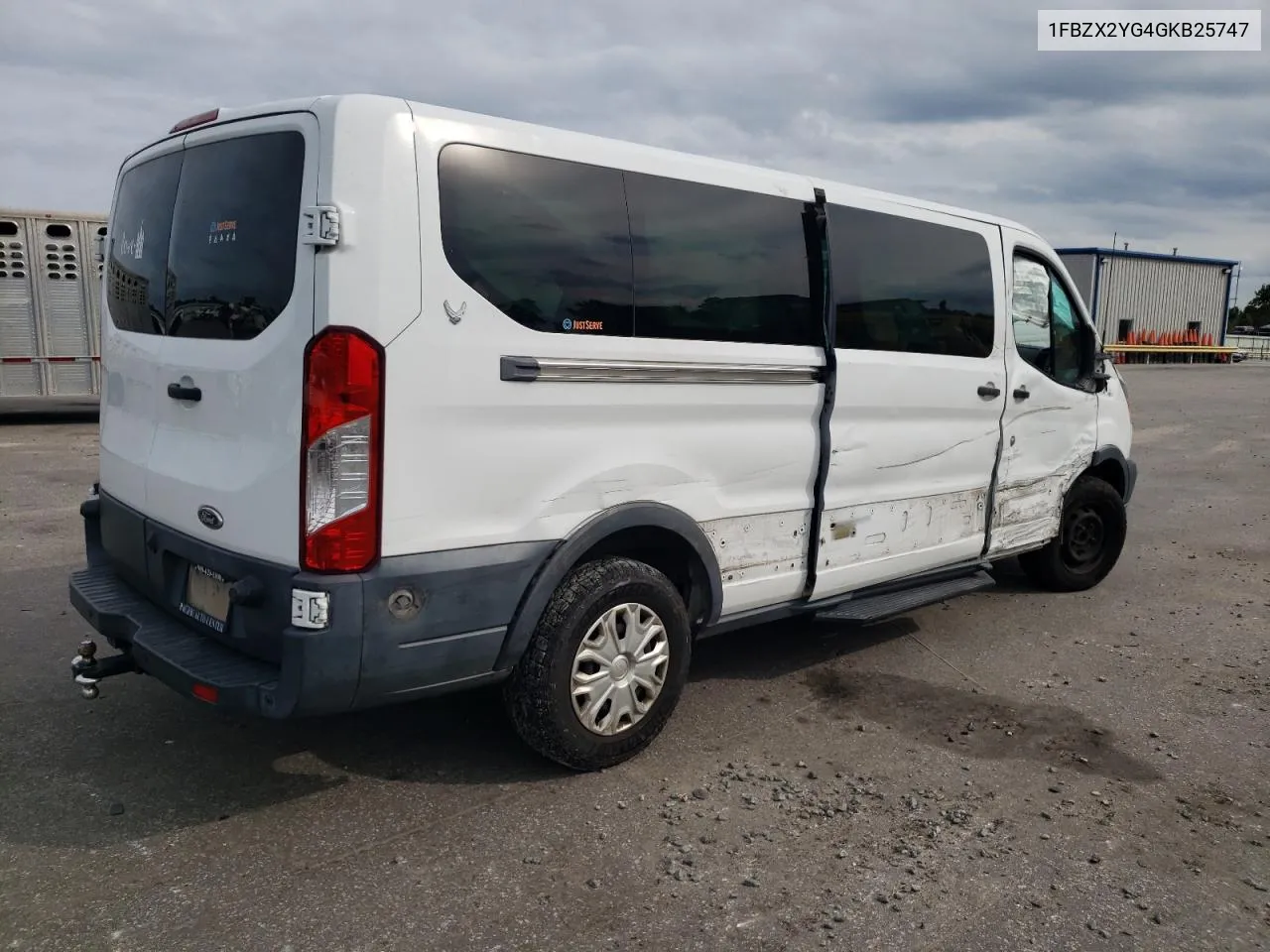 2016 Ford Transit T-350 VIN: 1FBZX2YG4GKB25747 Lot: 70453834