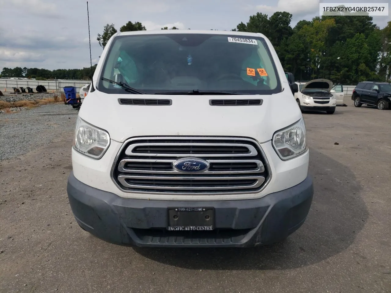 2016 Ford Transit T-350 VIN: 1FBZX2YG4GKB25747 Lot: 70453834