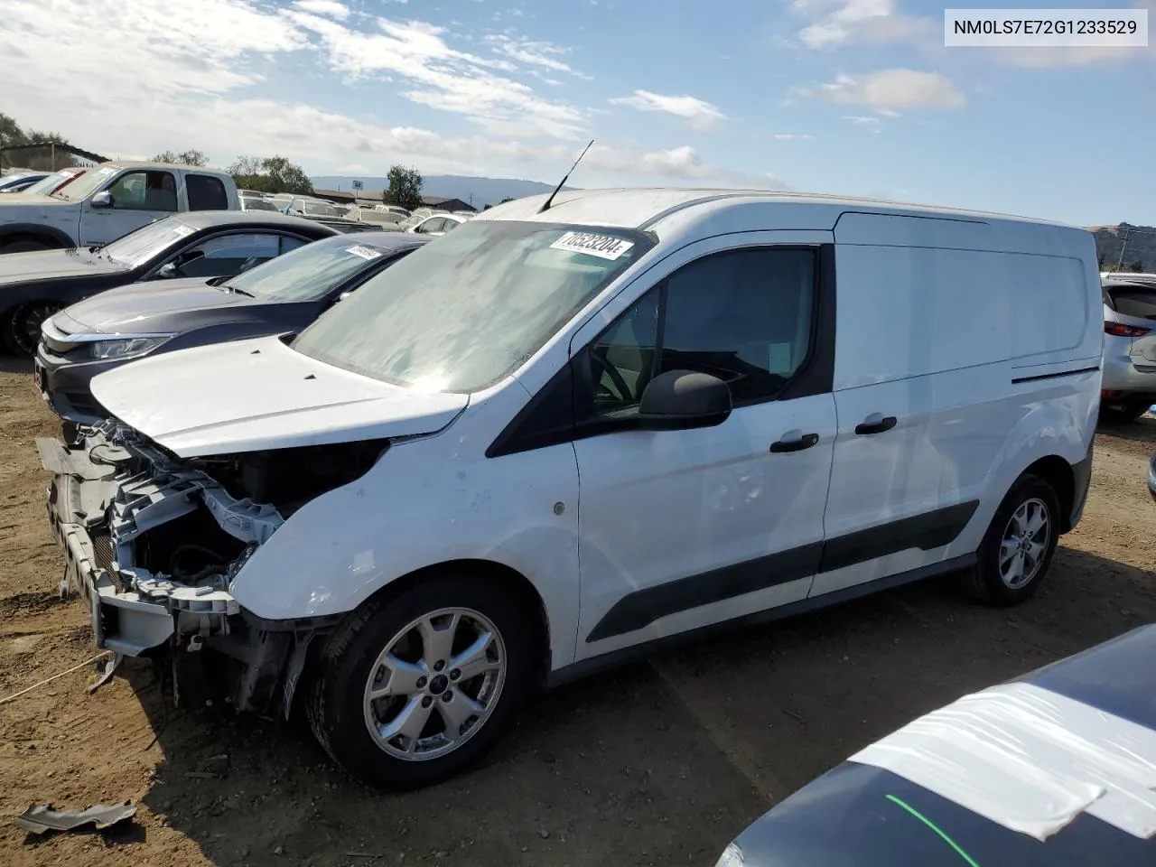 2016 Ford Transit Connect Xl VIN: NM0LS7E72G1233529 Lot: 70523204