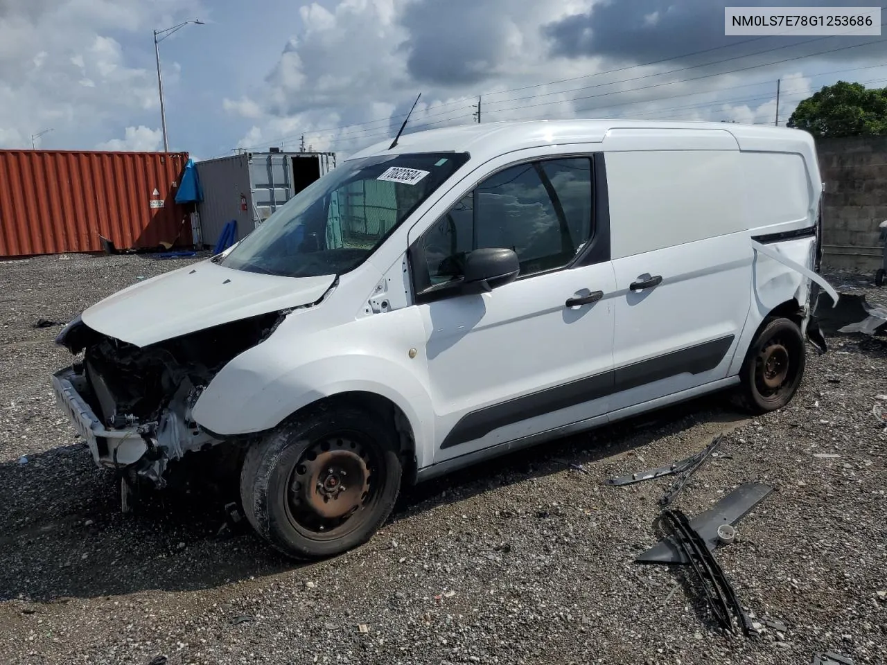 2016 Ford Transit Connect Xl VIN: NM0LS7E78G1253686 Lot: 70823504