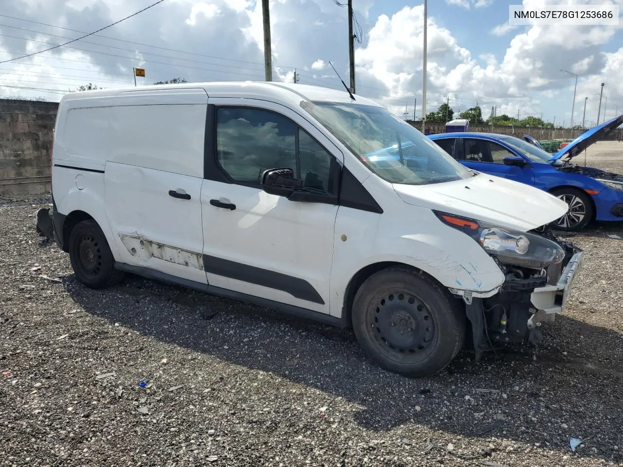 2016 Ford Transit Connect Xl VIN: NM0LS7E78G1253686 Lot: 70823504