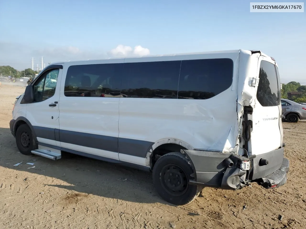 2016 Ford Transit T-350 VIN: 1FBZX2YM6GKA17670 Lot: 71092224