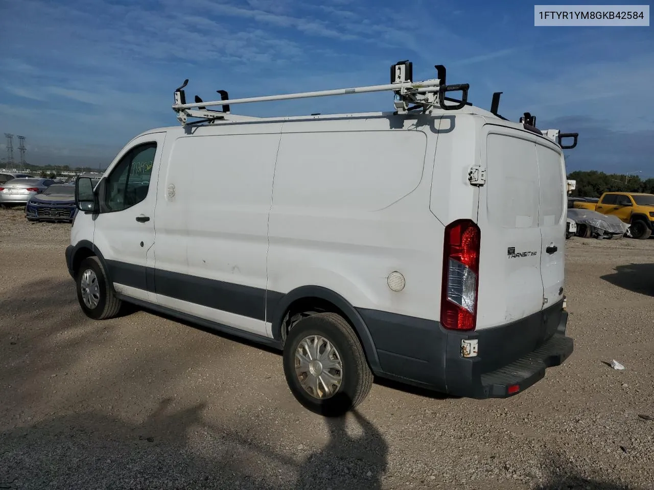 2016 Ford Transit T-250 VIN: 1FTYR1YM8GKB42584 Lot: 71293624