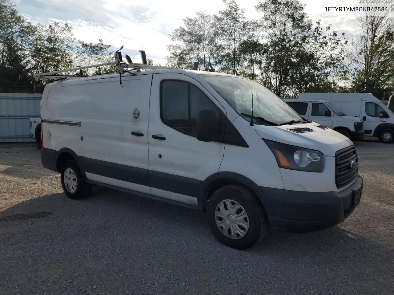 2016 Ford Transit T-250 VIN: 1FTYR1YM8GKB42584 Lot: 71293624