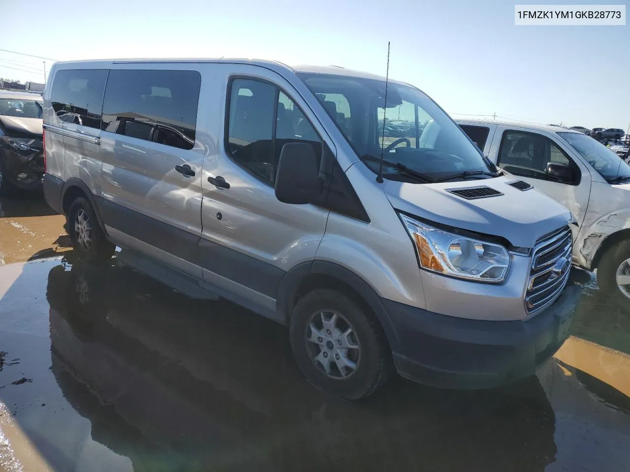 2016 Ford Transit T-150 VIN: 1FMZK1YM1GKB28773 Lot: 71480194