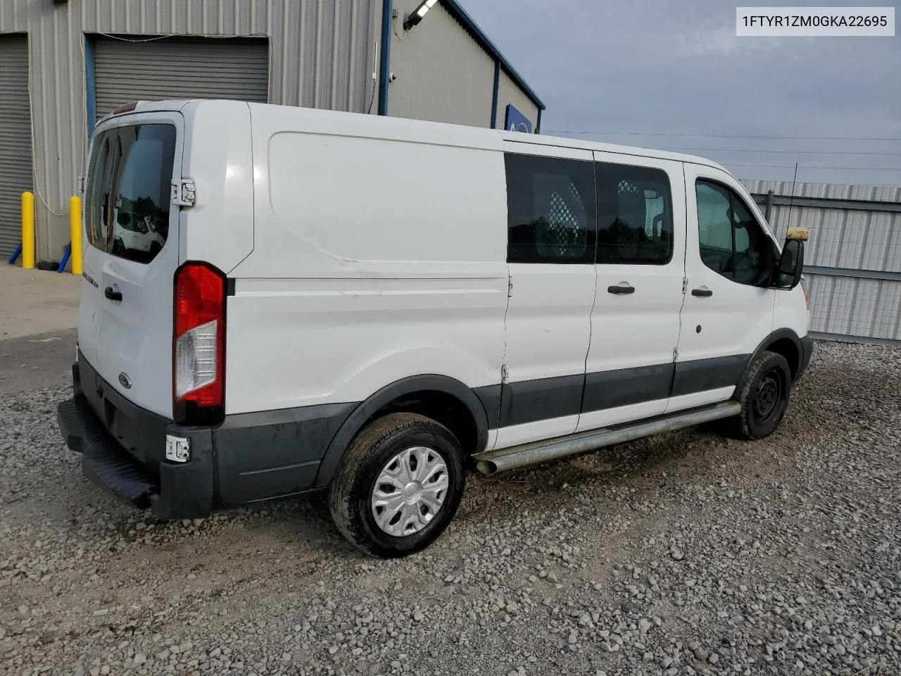 2016 Ford Transit T-250 VIN: 1FTYR1ZM0GKA22695 Lot: 71623324