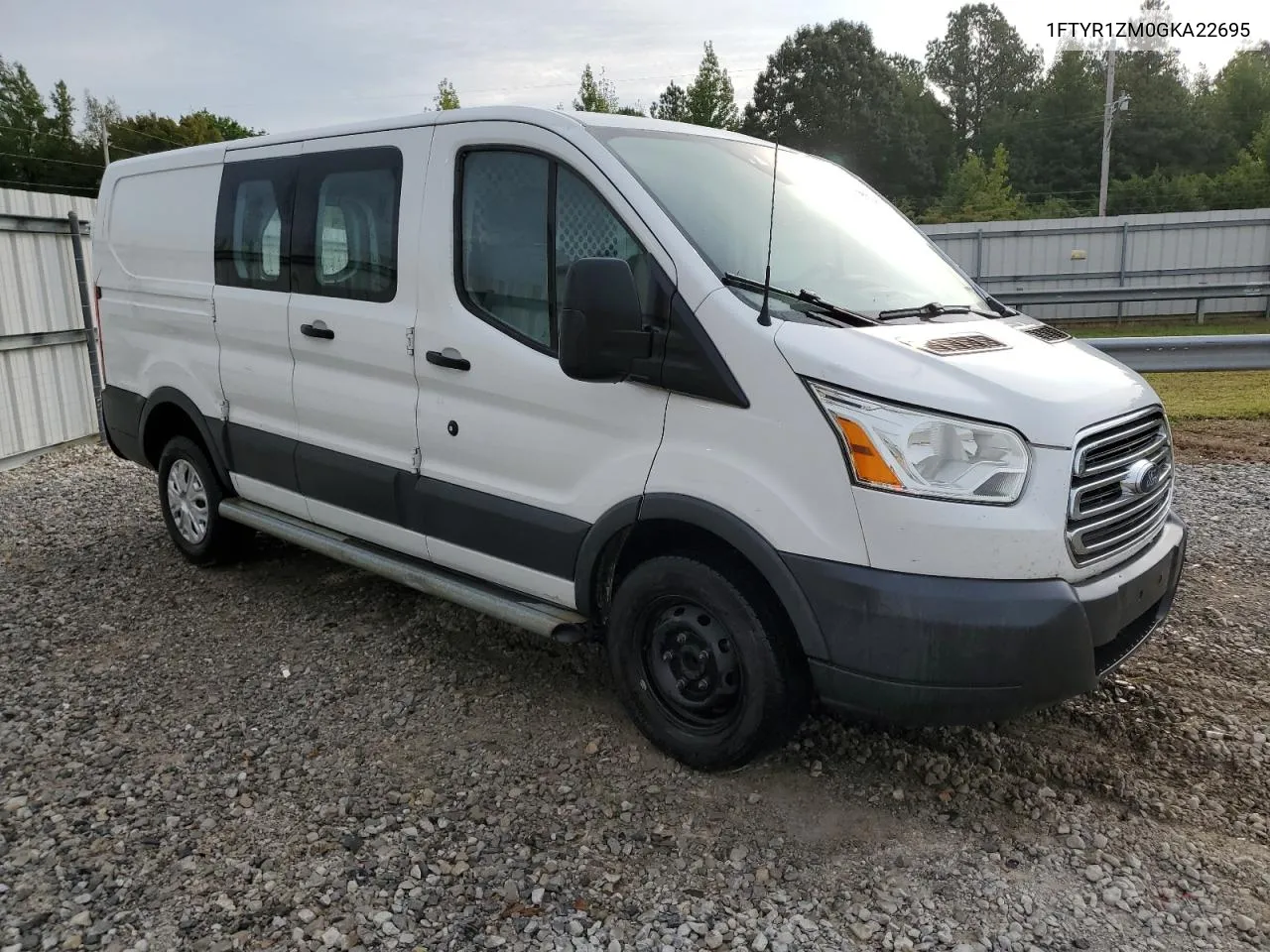 2016 Ford Transit T-250 VIN: 1FTYR1ZM0GKA22695 Lot: 71623324