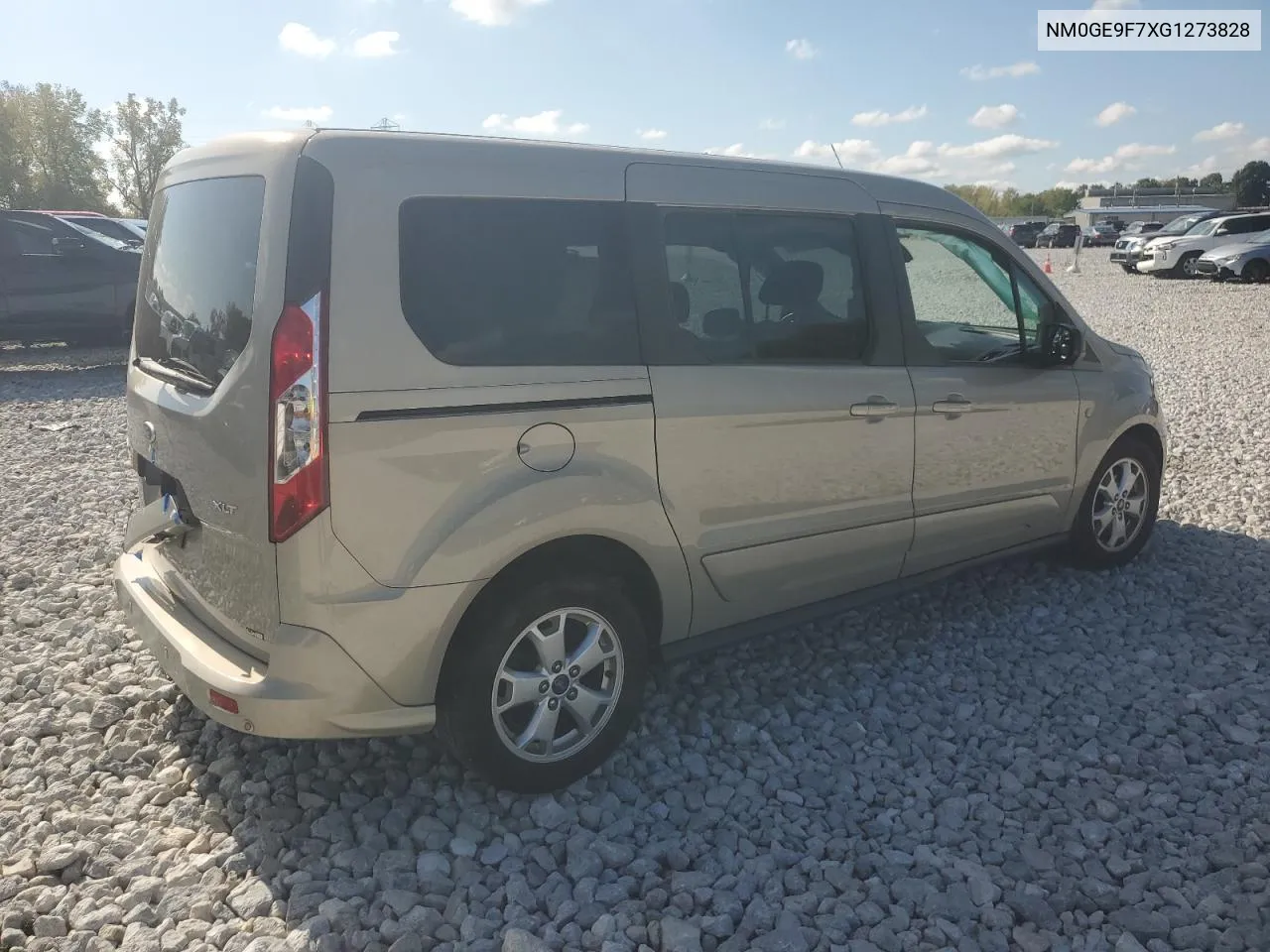 2016 Ford Transit Connect Xlt VIN: NM0GE9F7XG1273828 Lot: 71786014