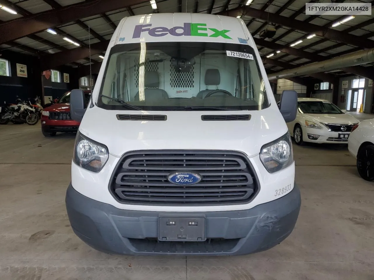 2016 Ford Transit T-250 VIN: 1FTYR2XM2GKA14428 Lot: 72139654