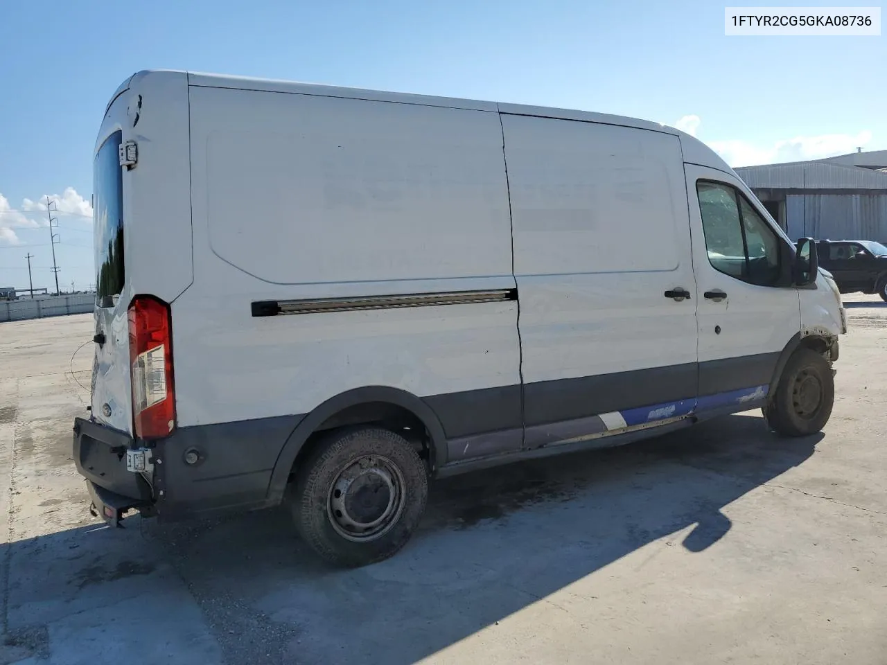 1FTYR2CG5GKA08736 2016 Ford Transit T-250