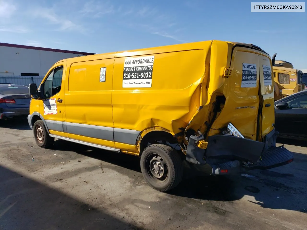 1FTYR2ZM0GKA90243 2016 Ford Transit T-250