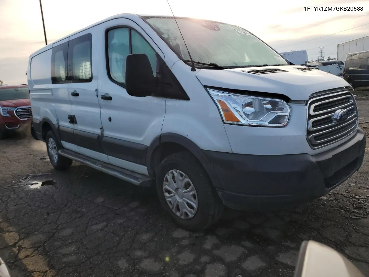 2016 Ford Transit T-250 VIN: 1FTYR1ZM7GKB20588 Lot: 72799474