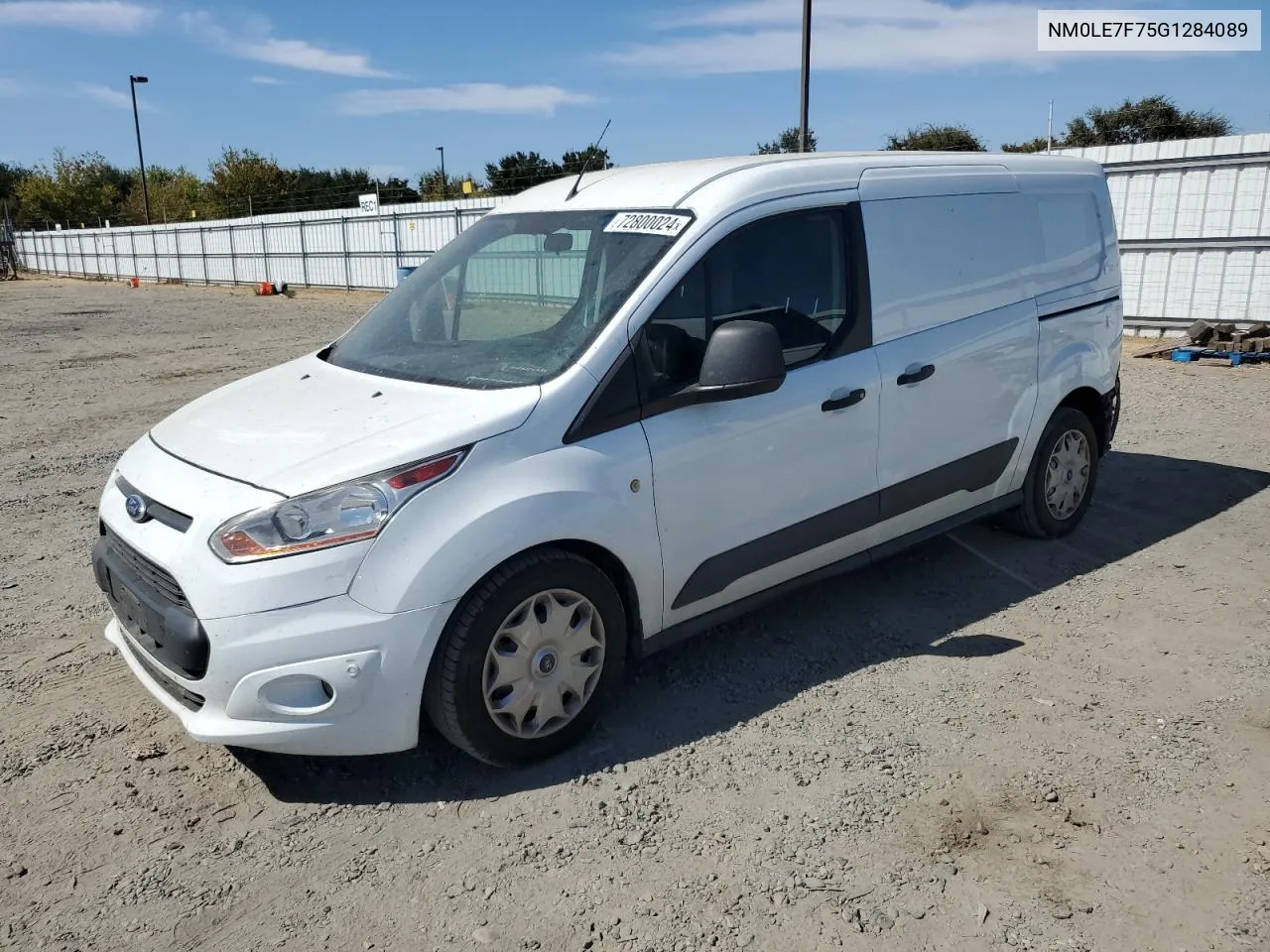 2016 Ford Transit Connect Xlt VIN: NM0LE7F75G1284089 Lot: 72800024