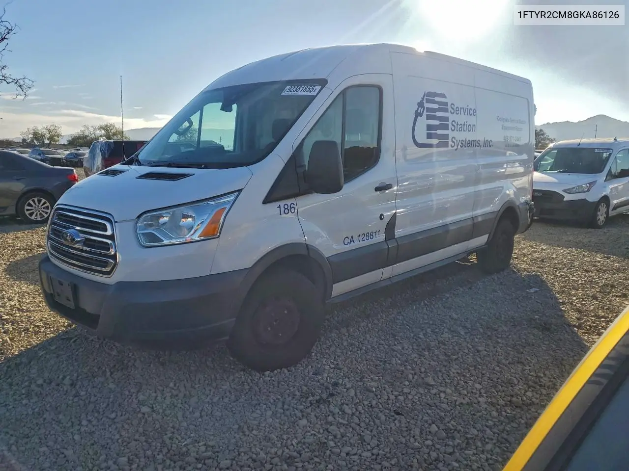 1FTYR2CM8GKA86126 2016 Ford Transit T-250