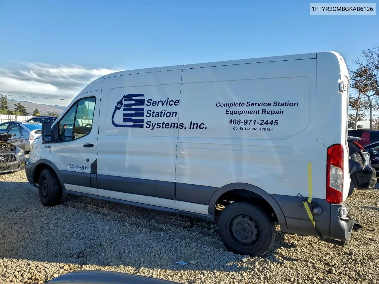 1FTYR2CM8GKA86126 2016 Ford Transit T-250