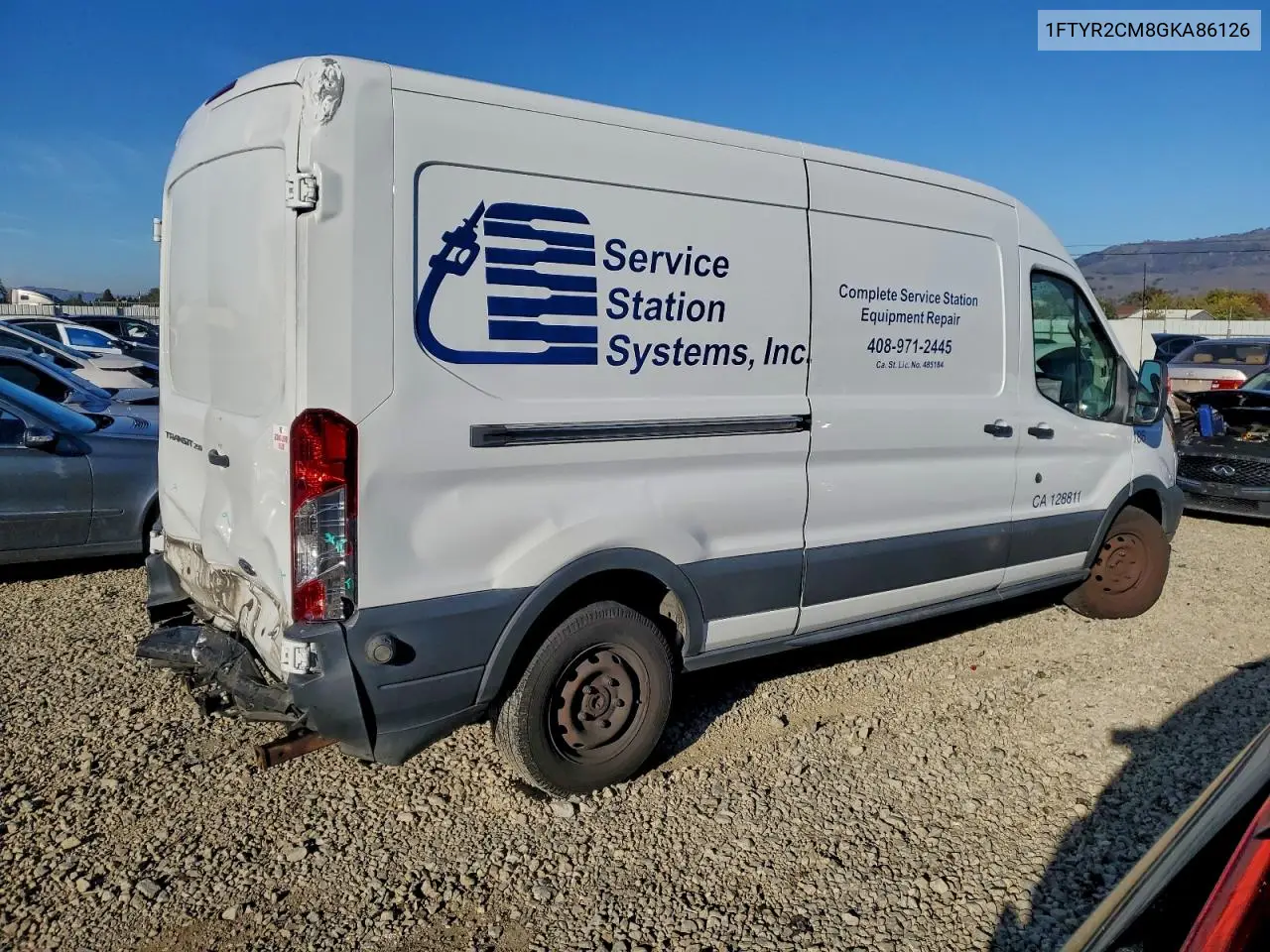 1FTYR2CM8GKA86126 2016 Ford Transit T-250