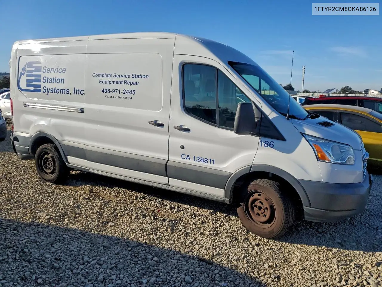 1FTYR2CM8GKA86126 2016 Ford Transit T-250