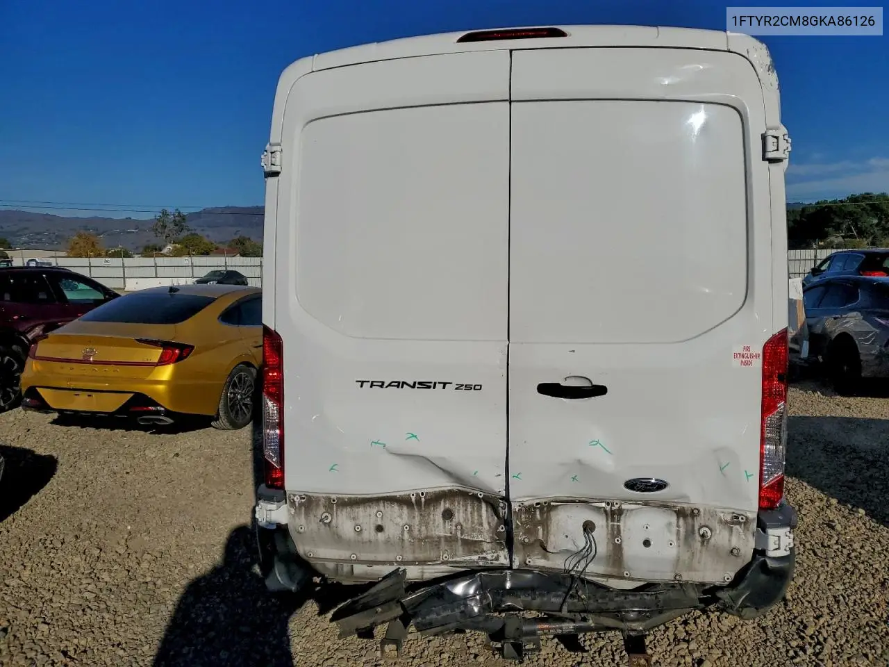 1FTYR2CM8GKA86126 2016 Ford Transit T-250