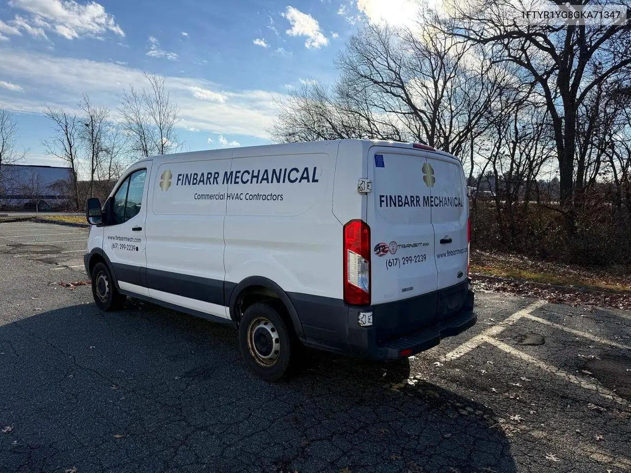 1FTYR1YG8GKA71347 2016 Ford Transit T-250