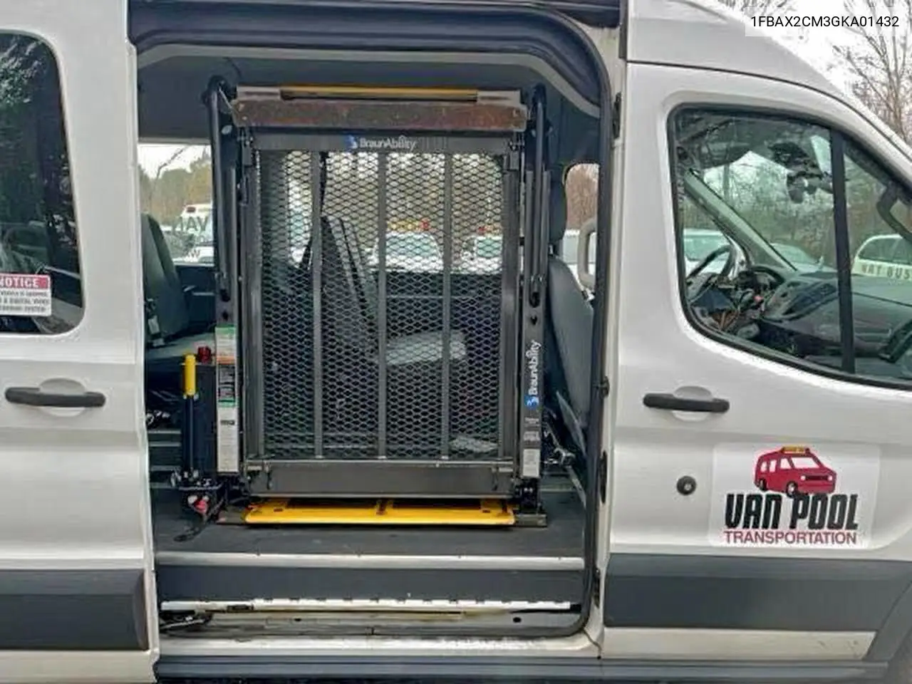 1FBAX2CM3GKA01432 2016 Ford Transit T-350