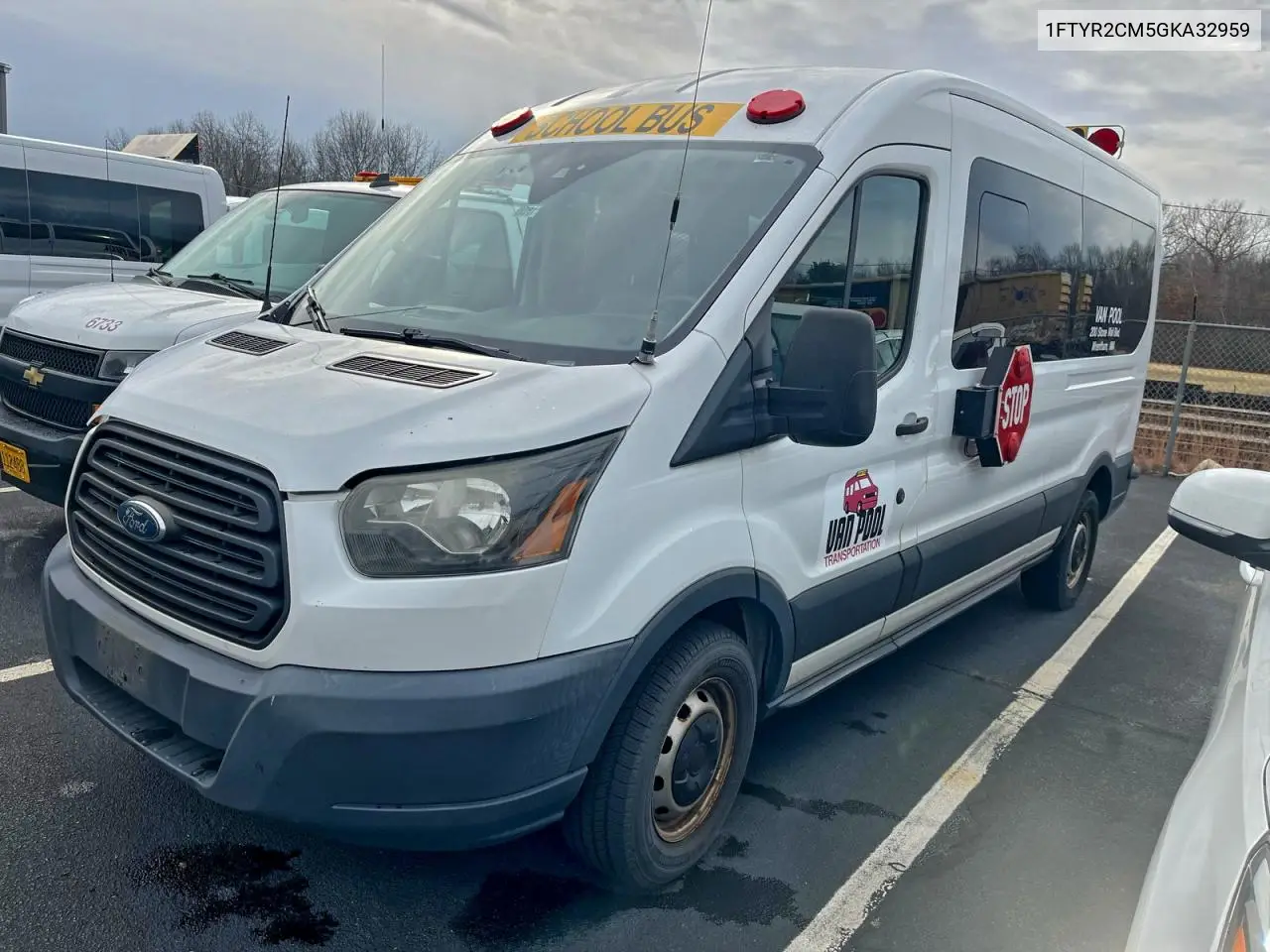 1FTYR2CM5GKA32959 2016 Ford Transit T-250