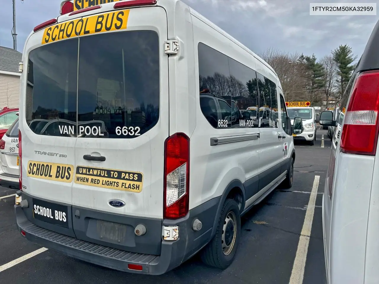 1FTYR2CM5GKA32959 2016 Ford Transit T-250