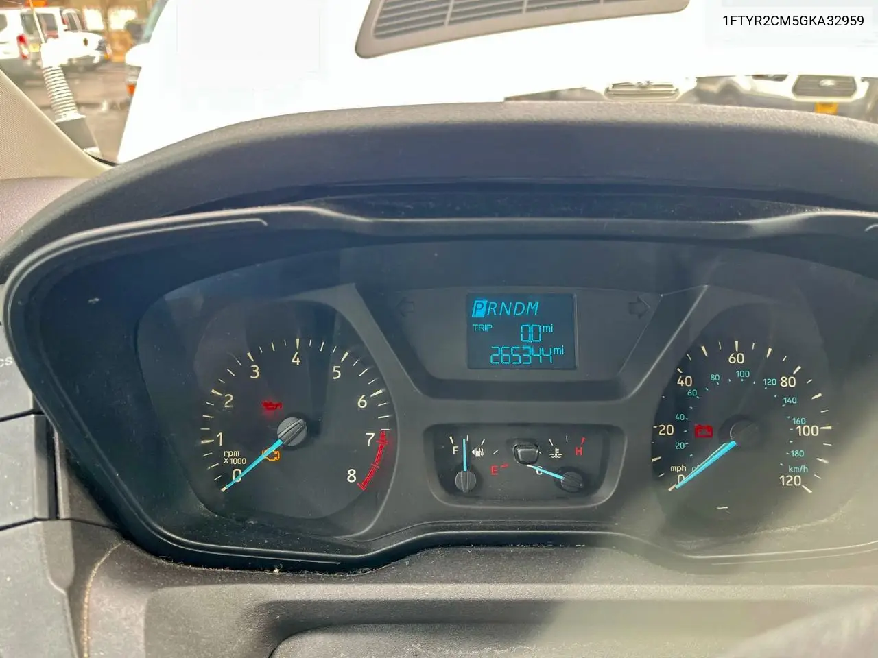 1FTYR2CM5GKA32959 2016 Ford Transit T-250