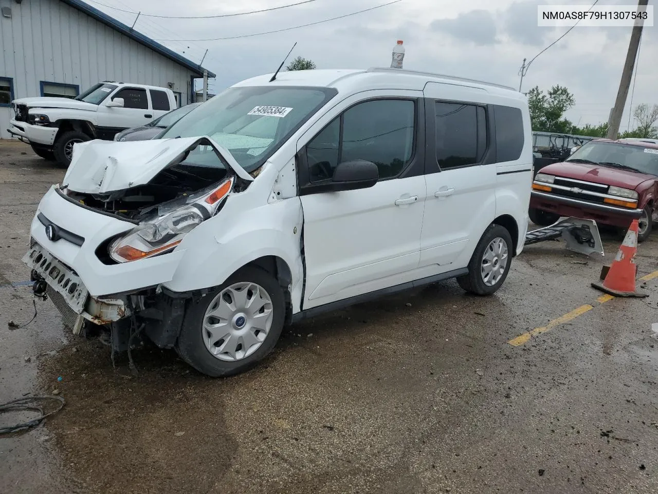 NM0AS8F79H1307543 2017 Ford Transit Connect Xlt