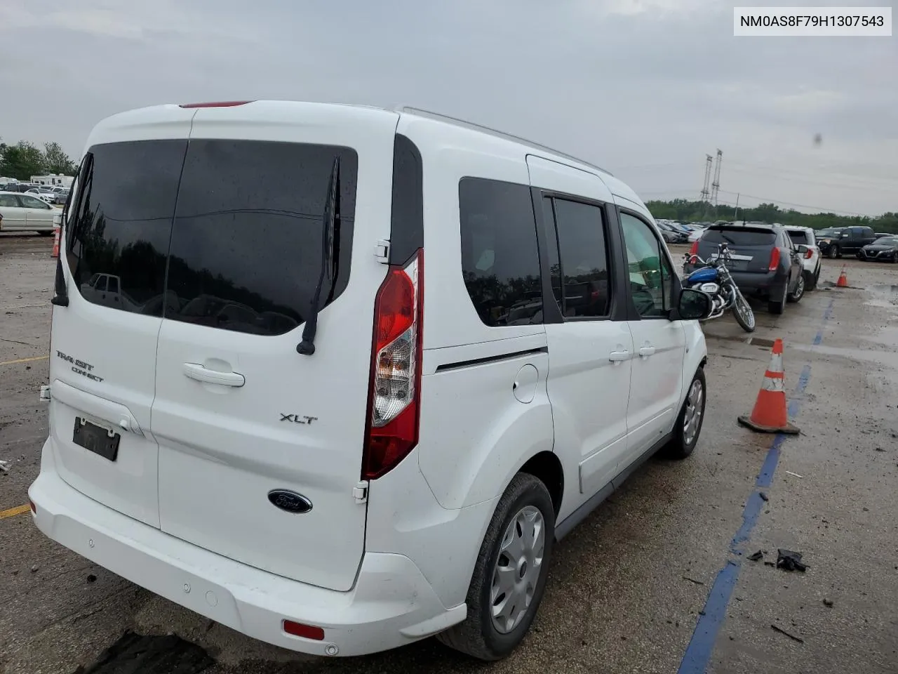 NM0AS8F79H1307543 2017 Ford Transit Connect Xlt