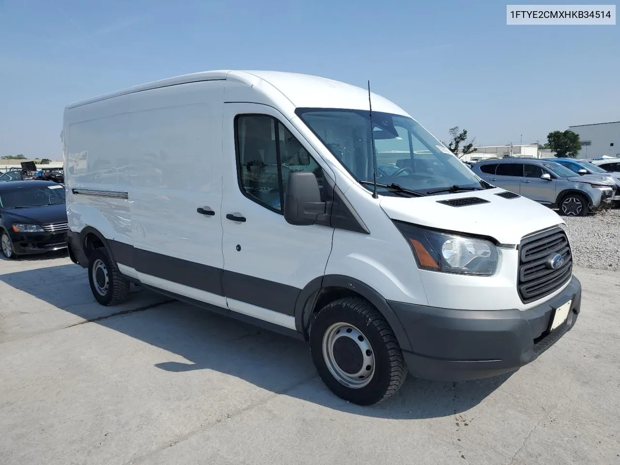 2017 Ford Transit T-150 VIN: 1FTYE2CMXHKB34514 Lot: 55097684