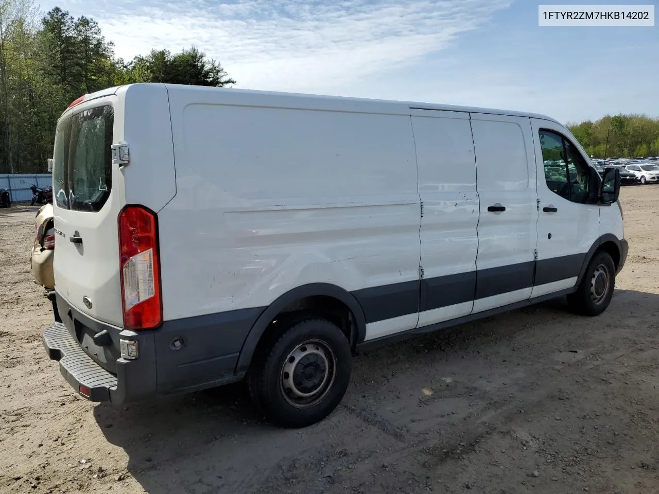 2017 Ford Transit T-250 VIN: 1FTYR2ZM7HKB14202 Lot: 55467304