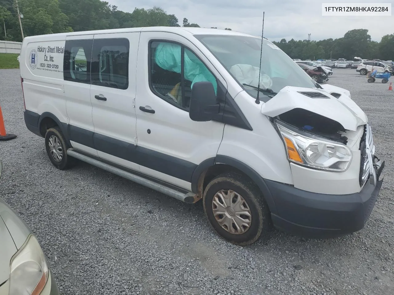 2017 Ford Transit T-250 VIN: 1FTYR1ZM8HKA92284 Lot: 55529064