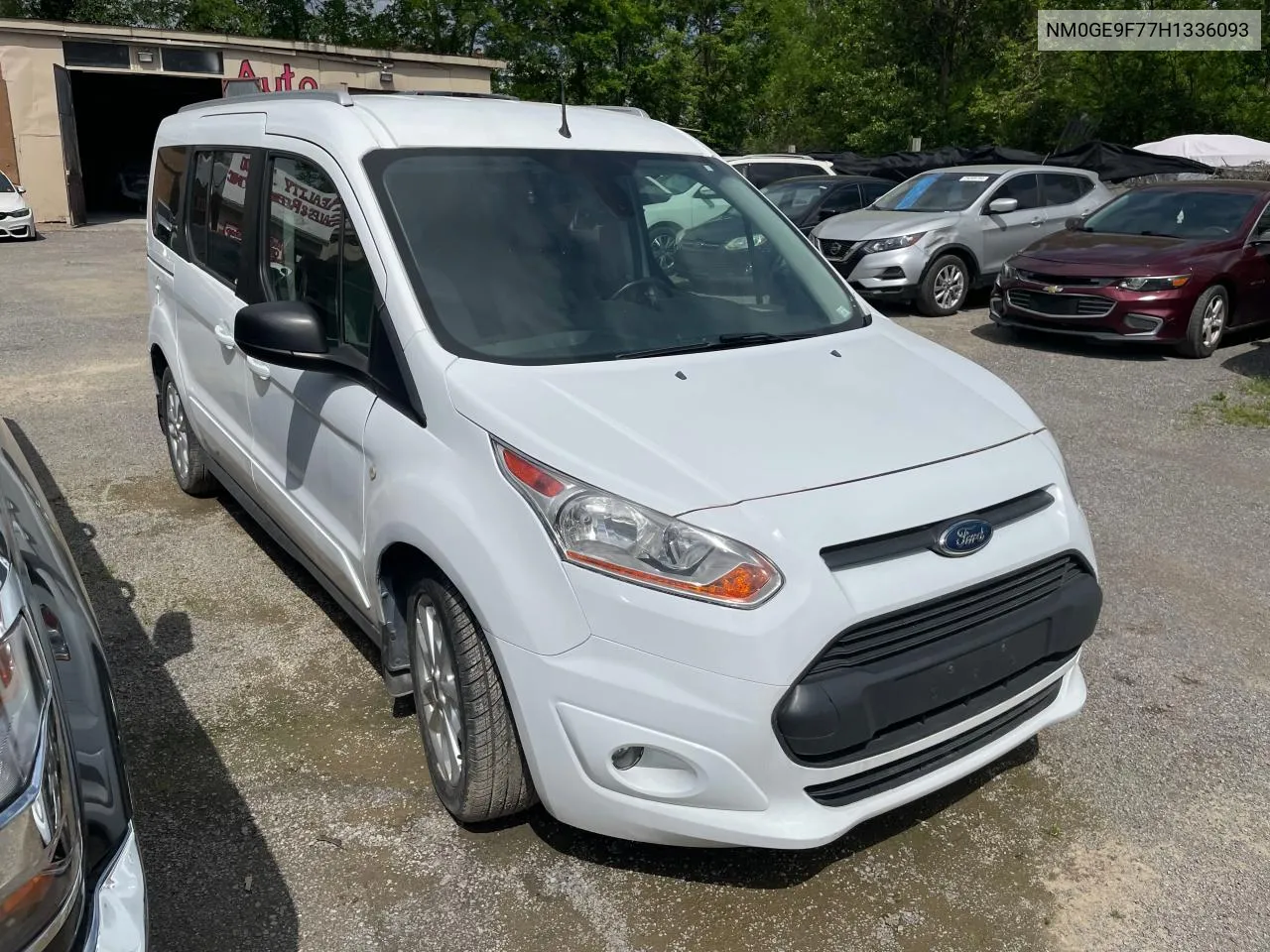 2017 Ford Transit Connect Xlt VIN: NM0GE9F77H1336093 Lot: 58120904