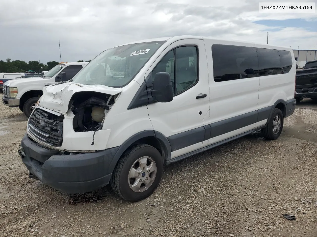 2017 Ford Transit T-350 VIN: 1FBZX2ZM1HKA35154 Lot: 59630684