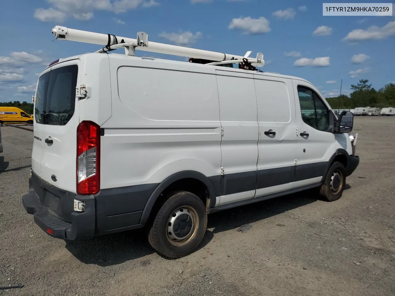 2017 Ford Transit T-250 VIN: 1FTYR1ZM9HKA70259 Lot: 64878094