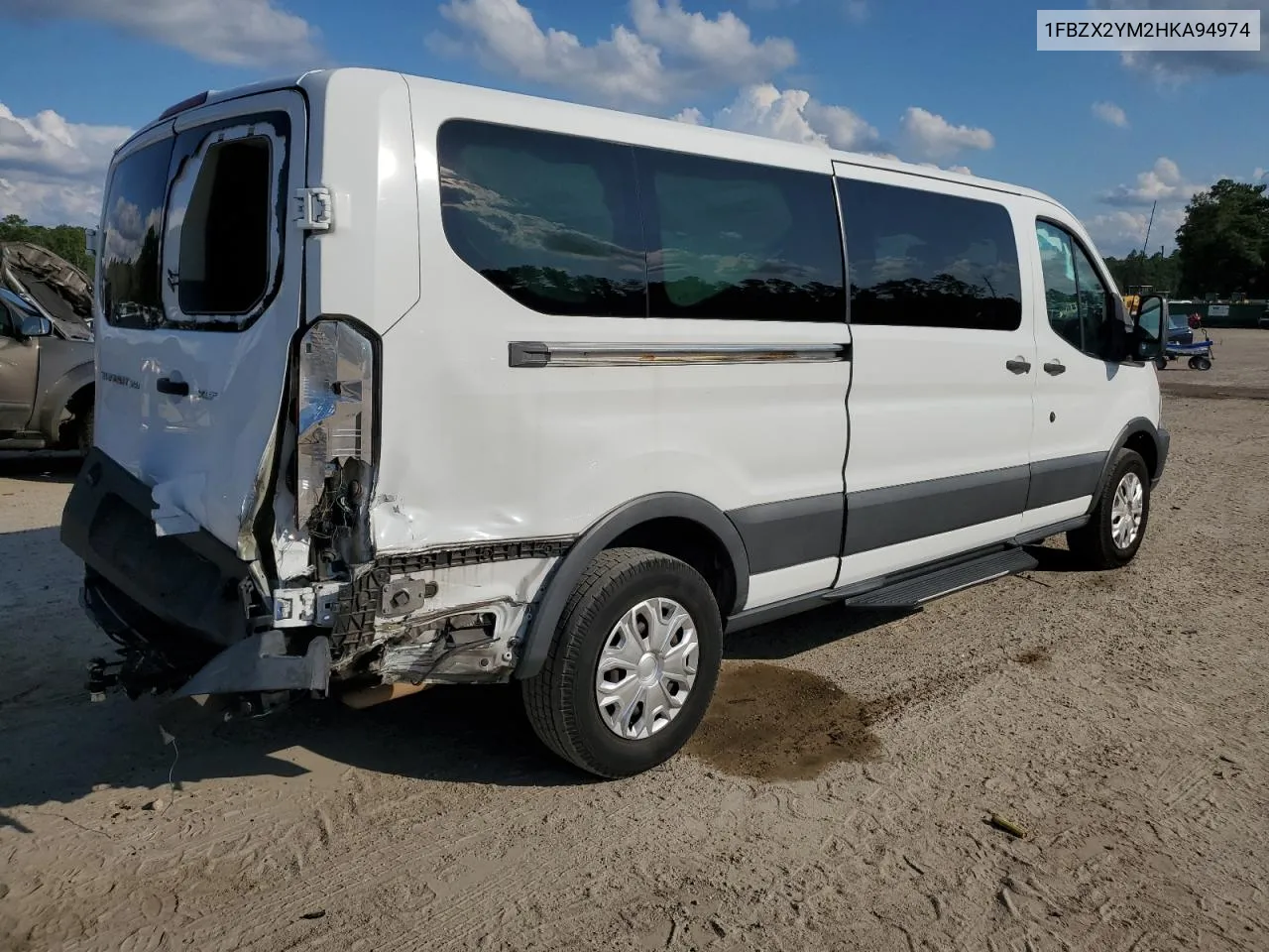 2017 Ford Transit T-350 VIN: 1FBZX2YM2HKA94974 Lot: 67738884